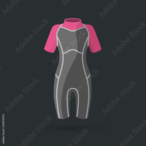 diving wetsuit icon