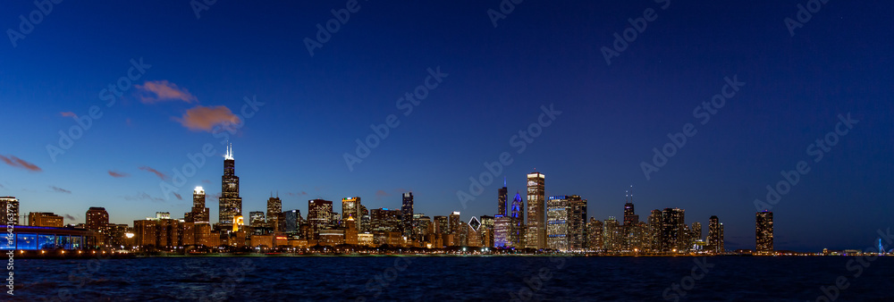 Fototapeta premium Skyline, Chicago