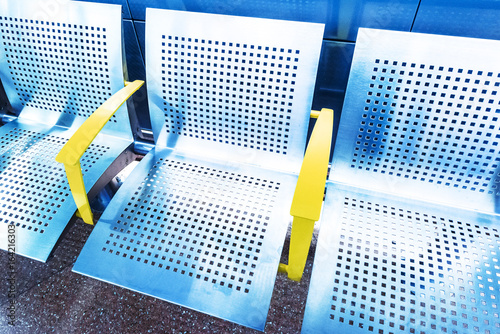 Details from the new trains...