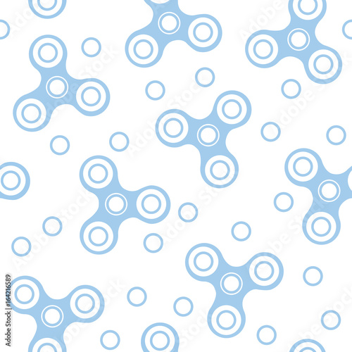 Spinner pattern - background with toy for stress relief and improvement of attention span.