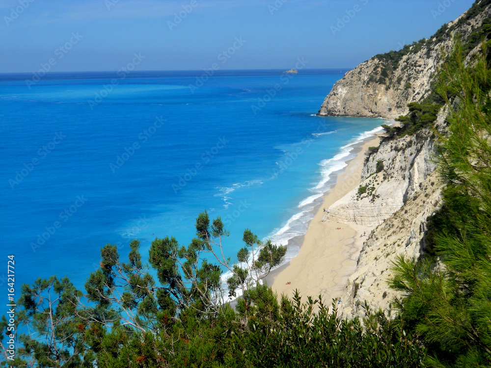 Egremni beach Lefkada -  Ionian Island - Greece 