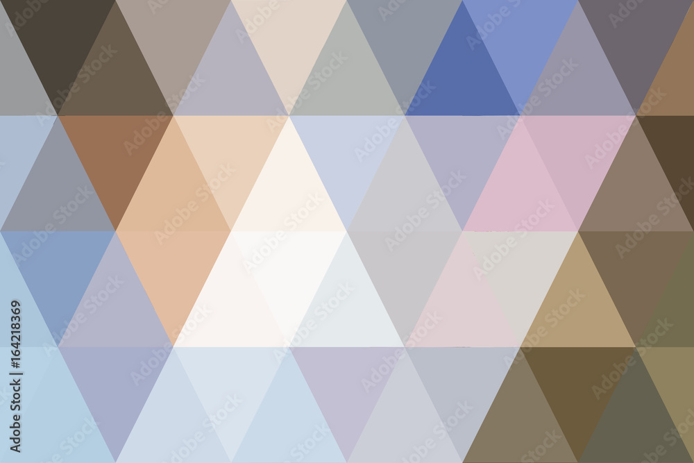 Obraz premium abstract triangles pastel gradient for background. geometric style