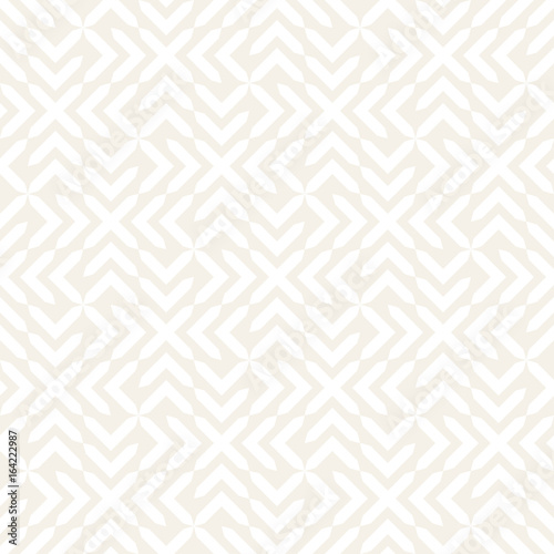 Vector seamless cross tiling pattern. Modern stylish geometric texture. Repeating mosaic abstract background