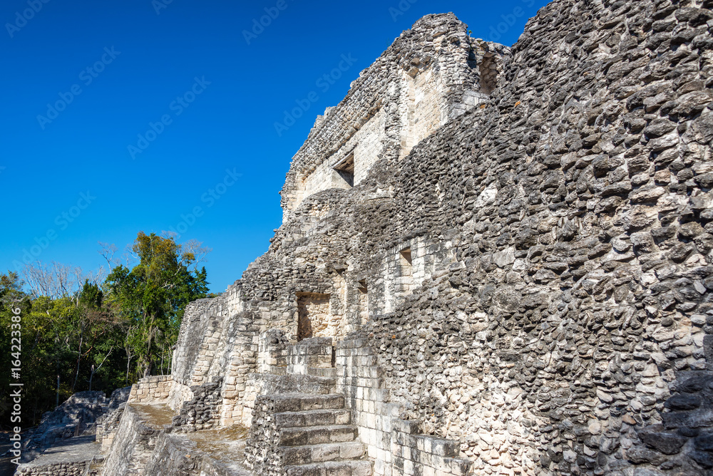 Mayan Ruins in Becan, Mexico