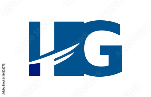Free Download IG Negative Space Square Swoosh Letter Logo - GFXLoad