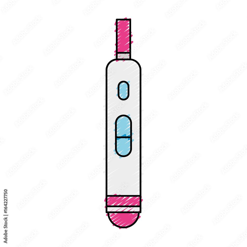 pregnancy test isolated icon vector illustration design