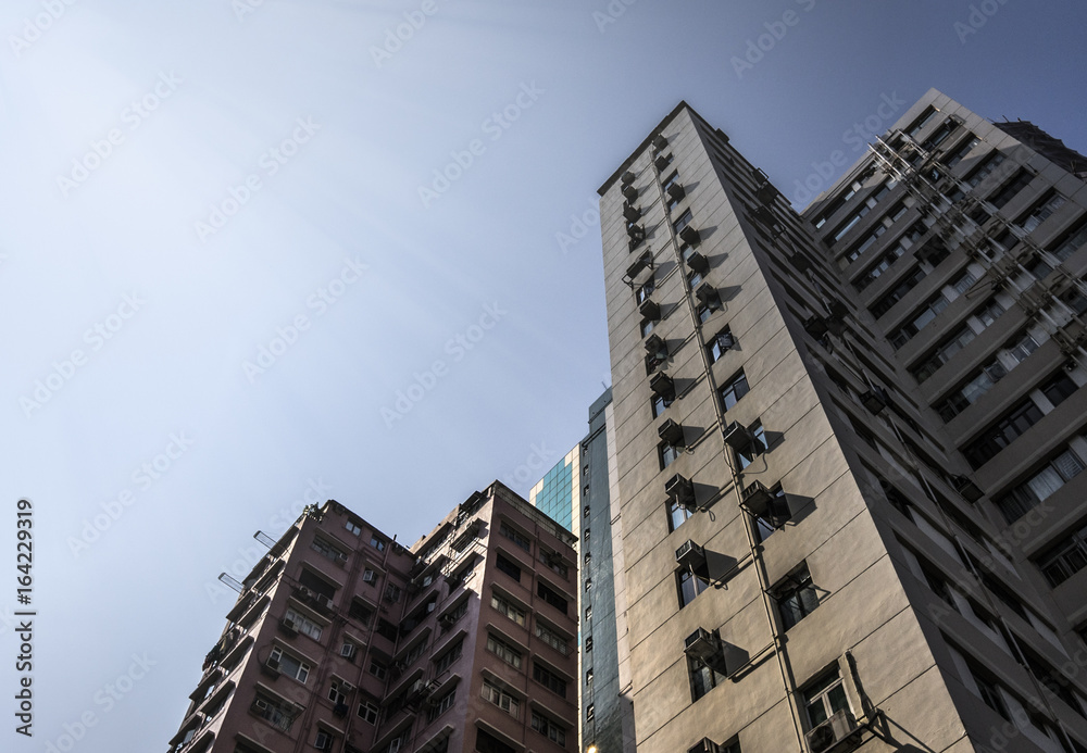 Fototapeta premium Architecture abstract of modern building in the city