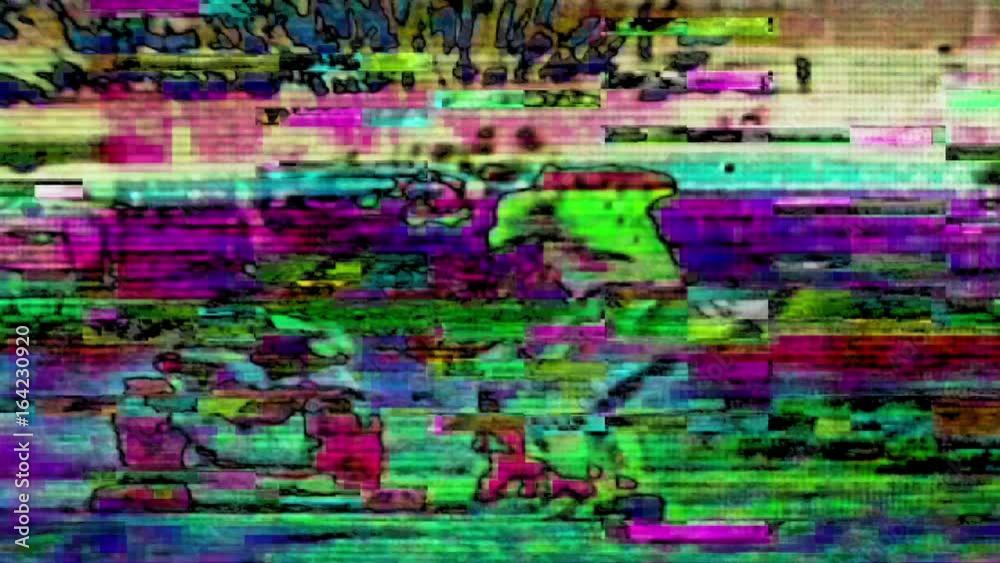 Data Glitch 017: Digital video malfunction (Loop).
