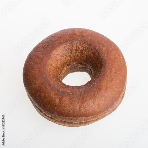 donut or fresh donut on a background. © heinteh