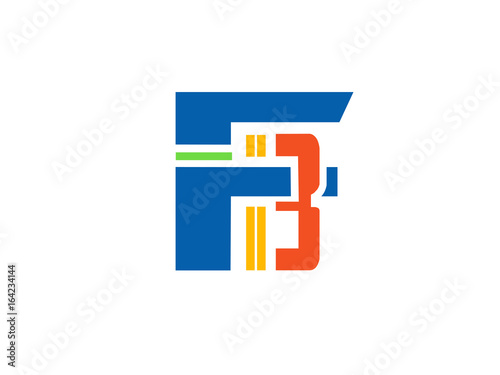 Free Download FB Initial Logo for your startup venture - GFXLoad