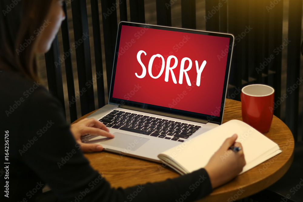 SORRY Forgive Regret Oops Fail False Fault Mistake Regret Apologize Excuse Fault. SORRY Forgive Regret Oops Fail False Fault Mistake Regret Apologize Excuse Fault.
