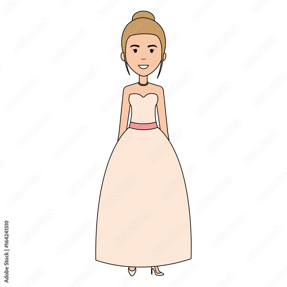cute wife avatar character vector illustration design cute wife avatar character vector illustration design