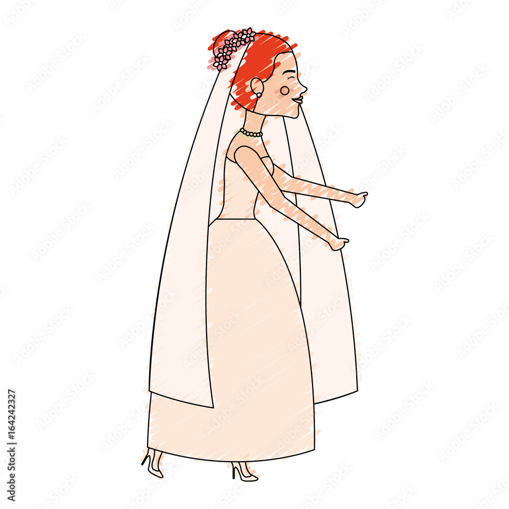 cute wife avatar character vector illustration design cute wife avatar character vector illustration design
