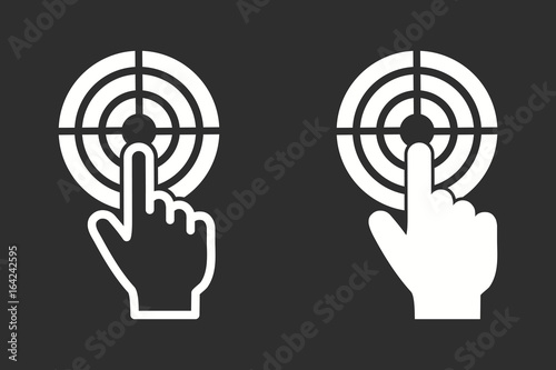 Target - vector icon.