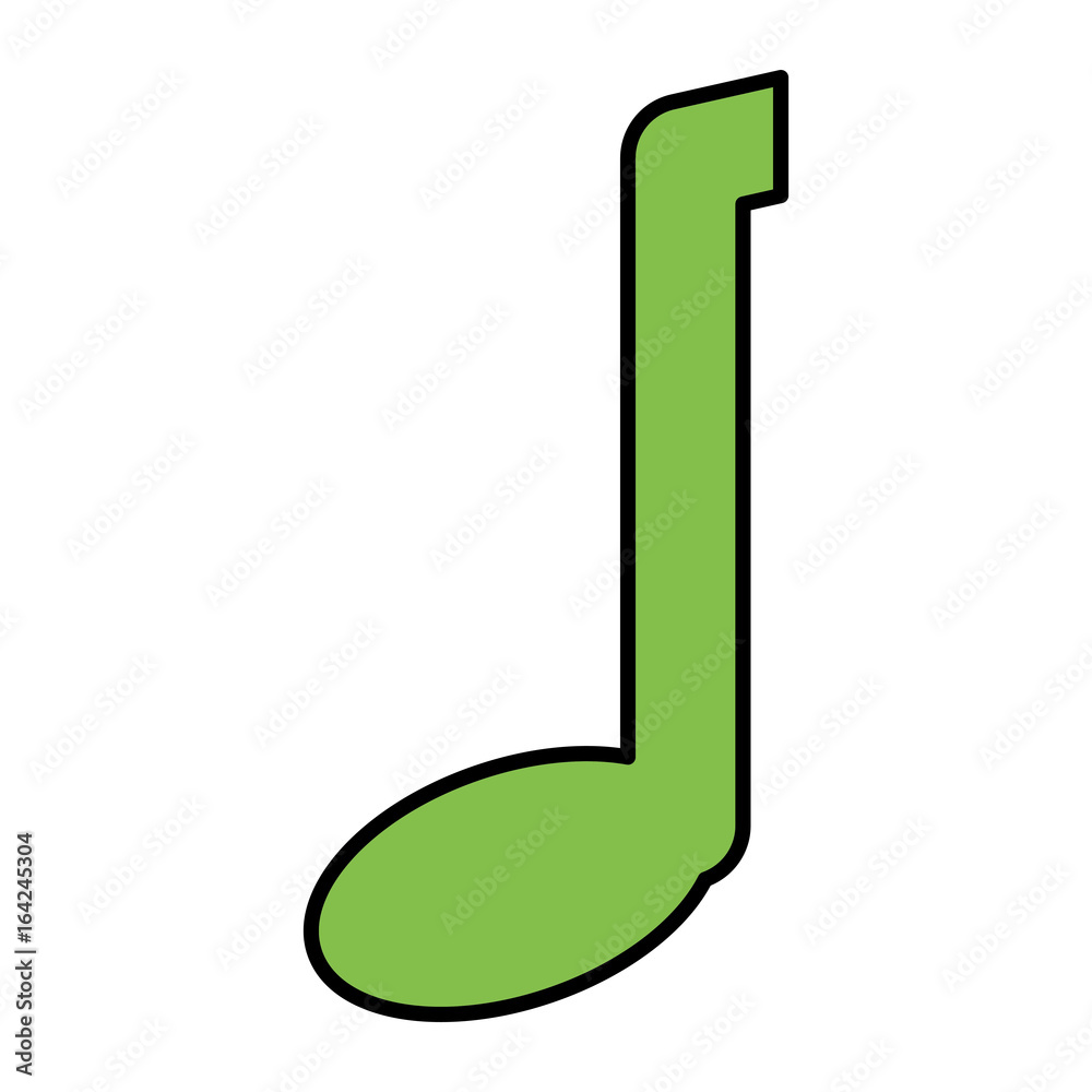 music note isolated icon vector illustration design music note isolated icon vector illustration design