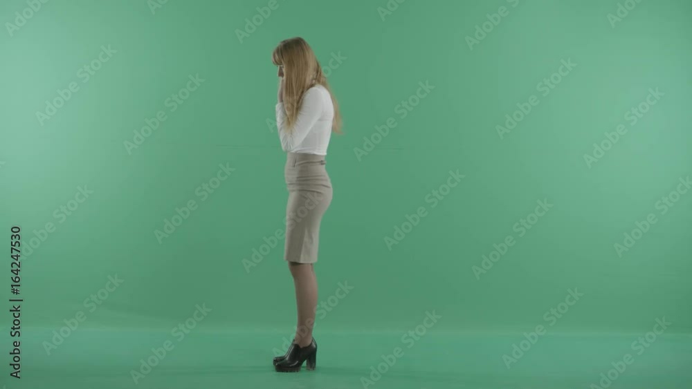 a nice girl goes chatting on the phone a nice girl goes chatting on the phone