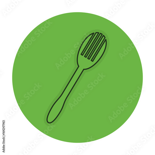 fork cutlery isolated icon vector illustration design © Gstudio
