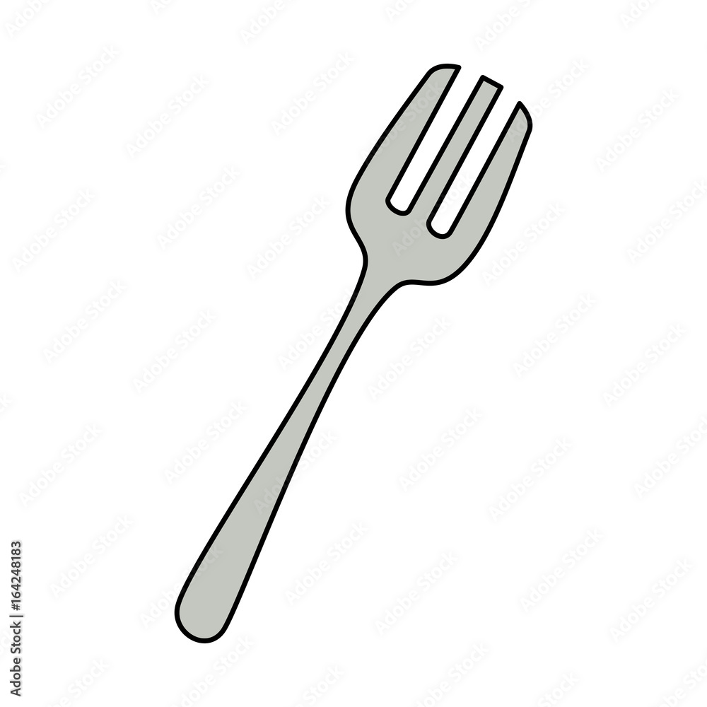 fork cutlery isolated icon vector illustration design fork cutlery isolated icon vector illustration design