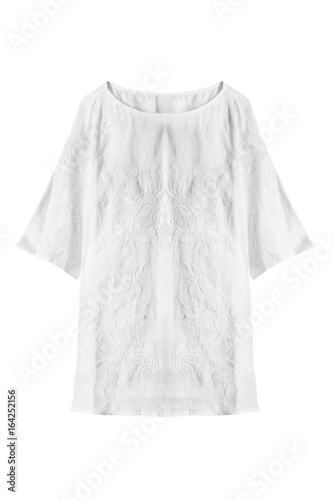 White blouse isolated