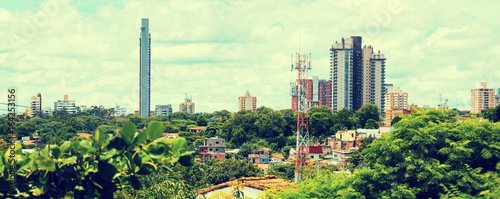 View of central part of Asuncion, Paraguay