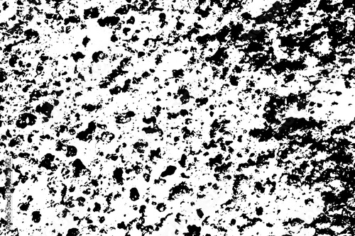 Rustic stone grit vector texture. Black stains and noise for distressed effect. Porous stone vintage overlay.