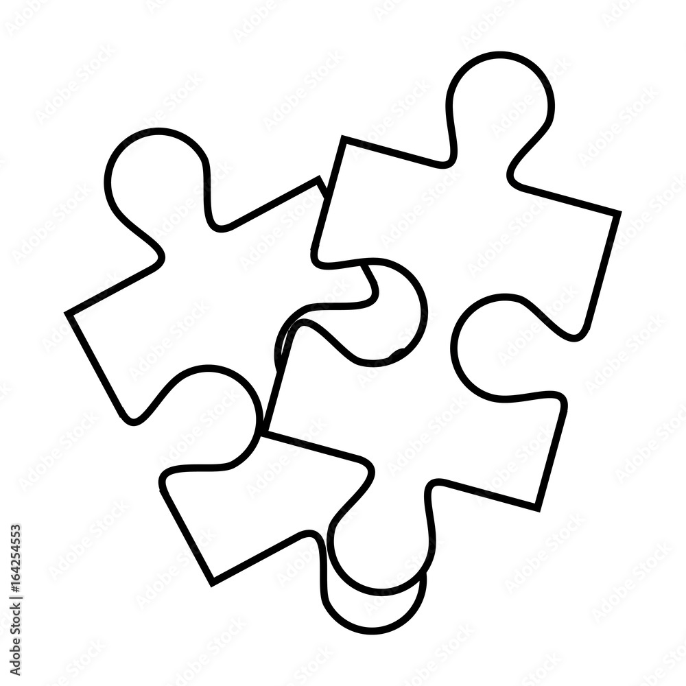 jigsaw puzzles icon over white background vector illustration jigsaw puzzles icon over white background vector illustration