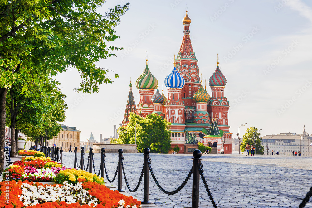 St. Basil's Cathedral in Moscow