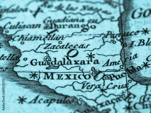 古地図 メキシコ