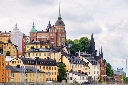 View of Sodermalm in Stockholm, Sweden