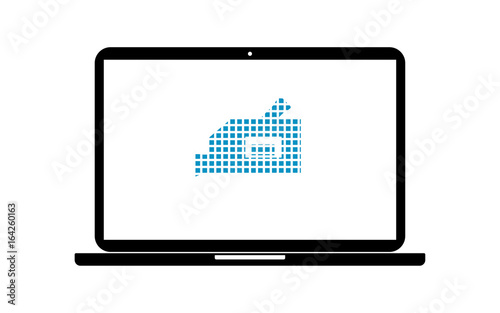 Pixel Icon Laptop - Filmkamera