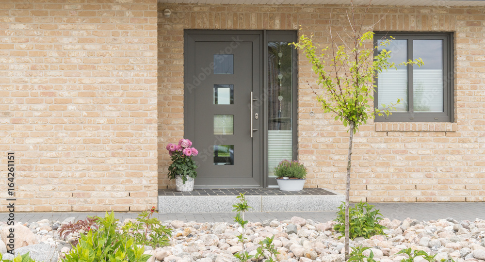 Naklejka premium Moderne Haustür