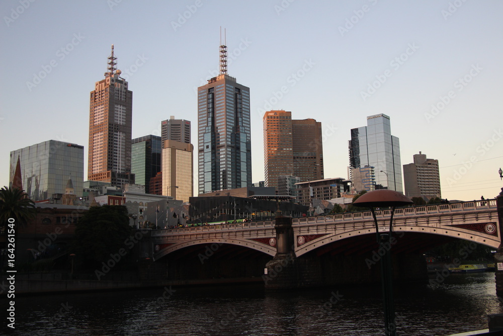 Naklejka premium Melbourne