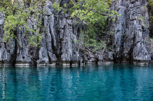 landscape of Coron  Busuanga island  Palawan province  Philippines