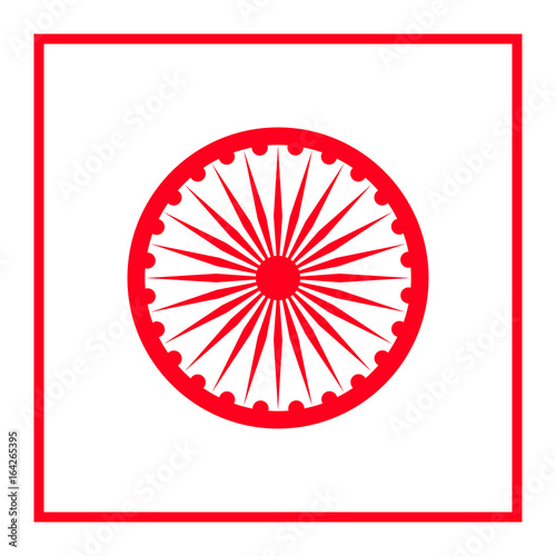 Ashoka wheel icon