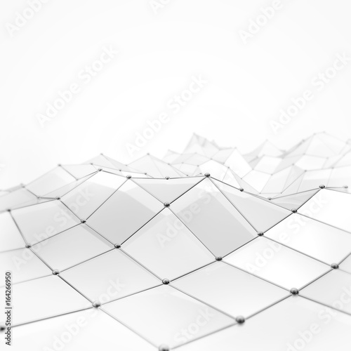 Modern white background with shiny effect