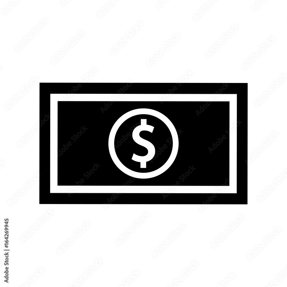 bill money isolated icon vector illustration design bill money isolated icon vector illustration design
