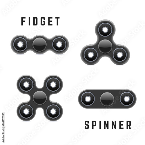 Hand Fidget Spinner Toy. Stress and Anxiety Relief