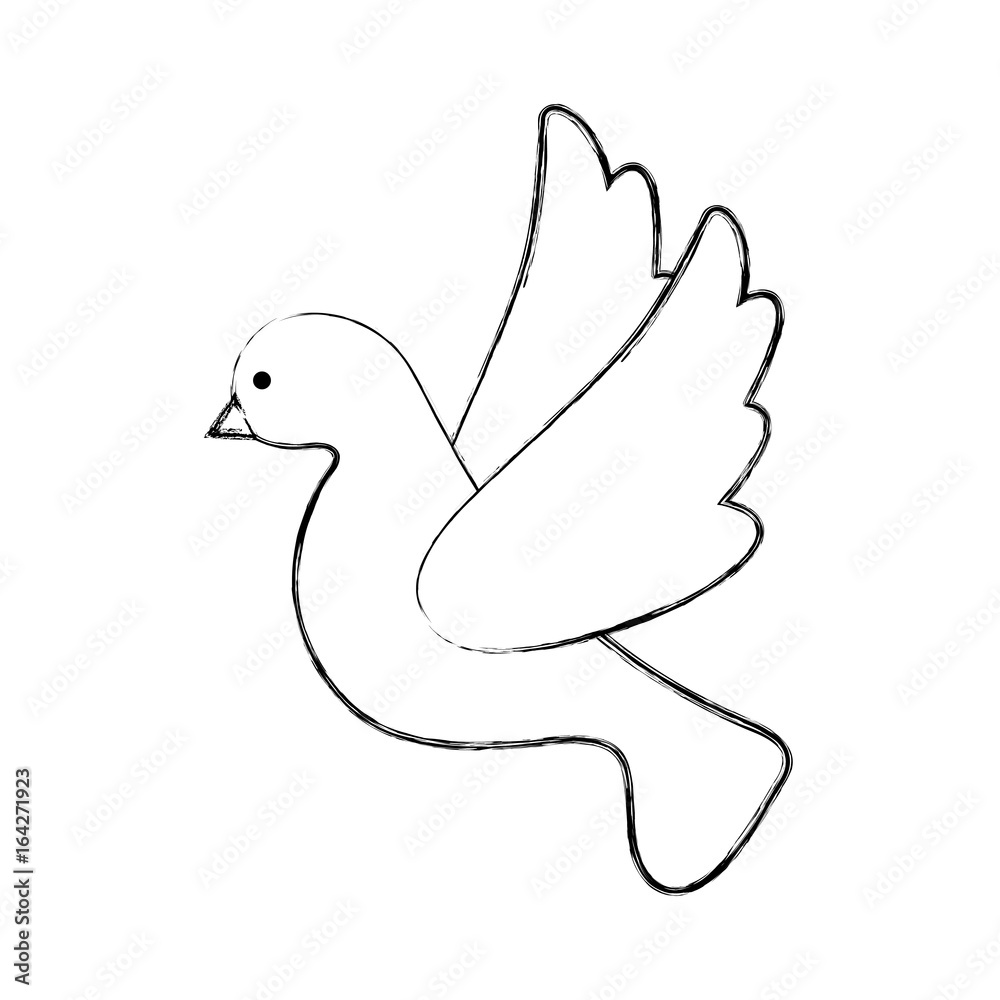 cute dove flying icon vector illustration design cute dove flying icon vector illustration design