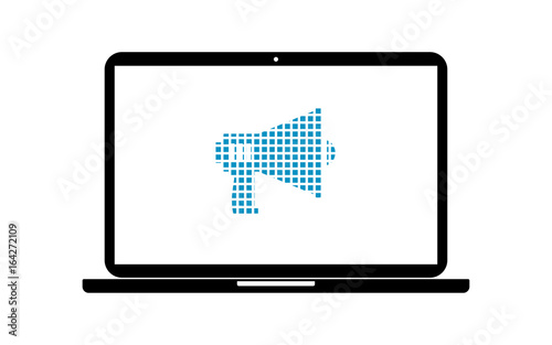 Pixel Icon Laptop - Megafon