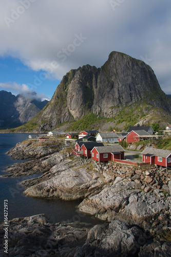 Hamnøy, village des îles Lofoten, Norvège
