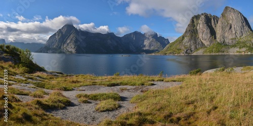 Superbe paysage des îles Lofoten, Norvège