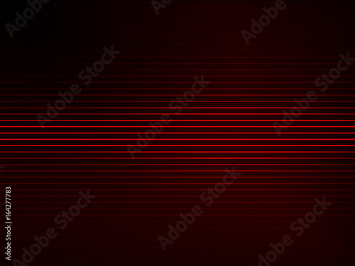 Dark background with bright red laser lines