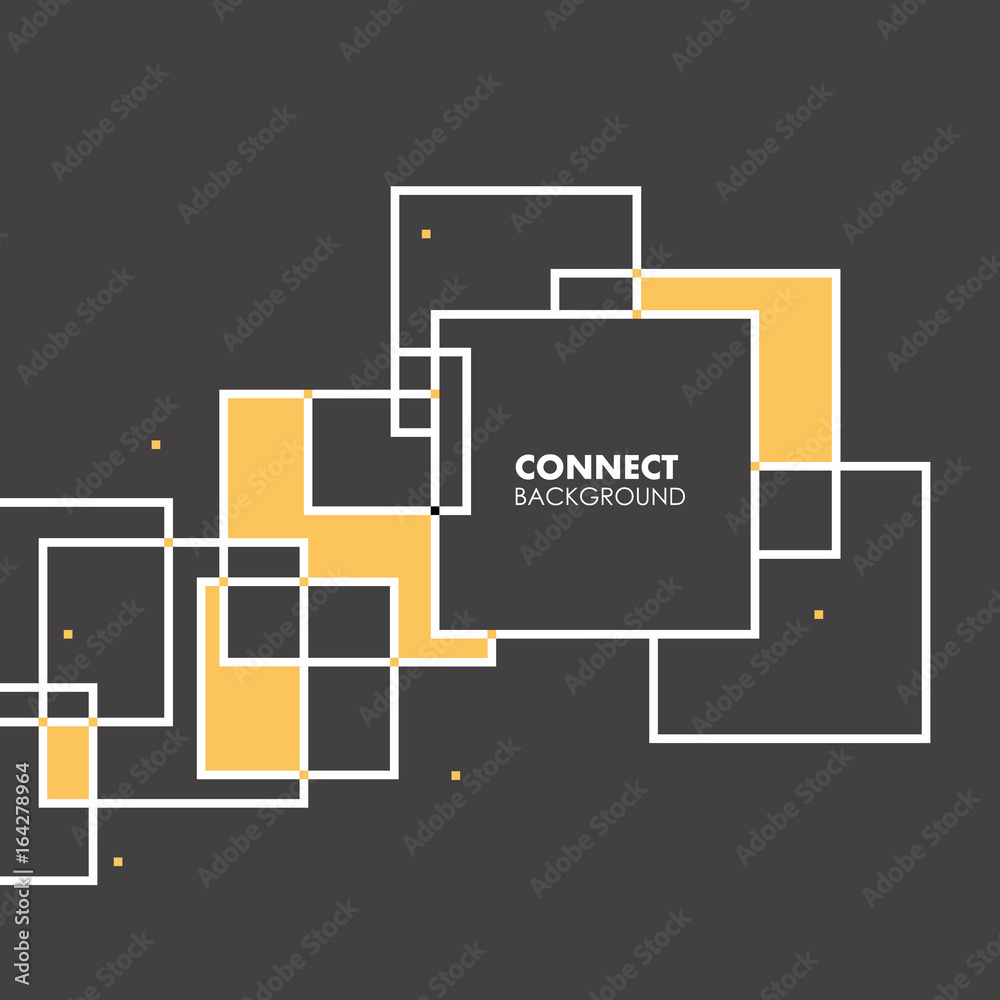Overlapping squares background. Vector illustration Overlapping squares background. Vector illustration