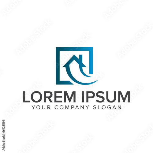 Free Download real estate logo. Architectural Construction logo design concept - GFXLoad