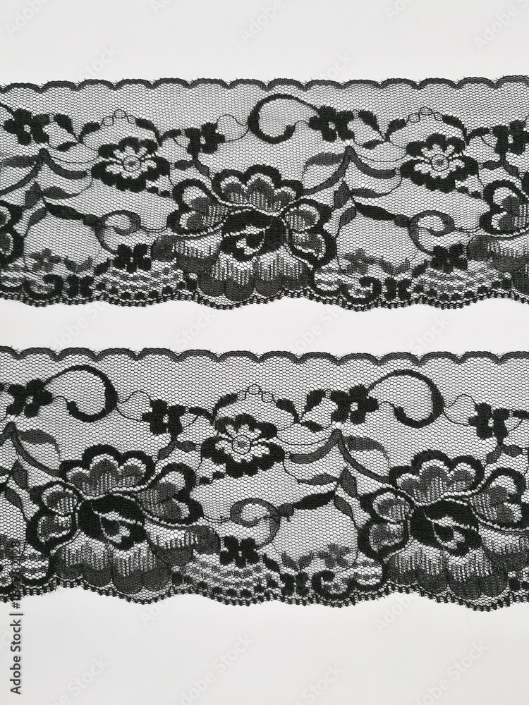Fototapeta premium Black lace