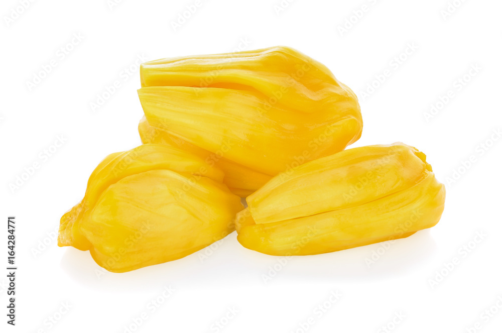 Jackfruit isolated on white background Jackfruit isolated on white background
