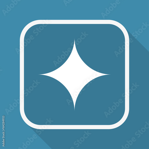 App Button mit Schatten - Glitzer