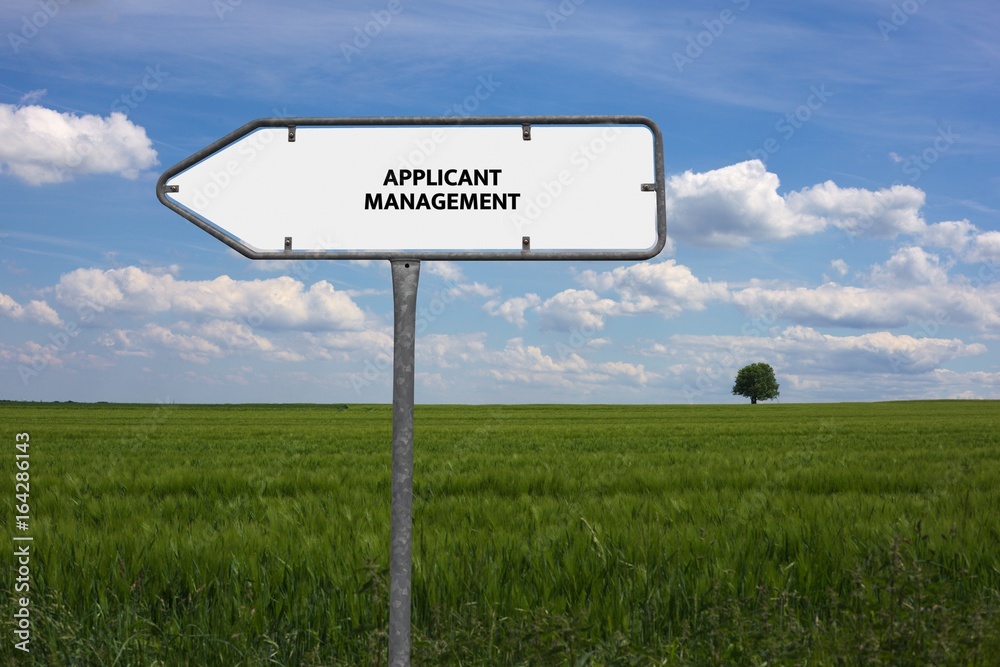 APPLICANT MANAGEMENT - image with words associated with the topic RECRUITING, word, image, illustration APPLICANT MANAGEMENT - image with words associated with the topic RECRUITING, word, image, illustration