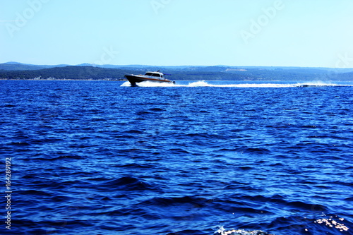 seascape with boat © ninadiacon