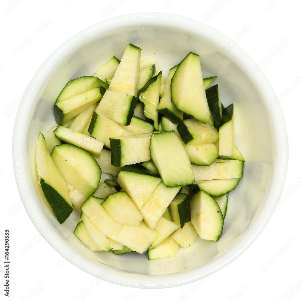 Chopped Zucchini Stock Photo Adobe Stock